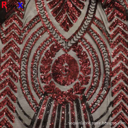 3mm Brand New Sequin Fabric Bridal